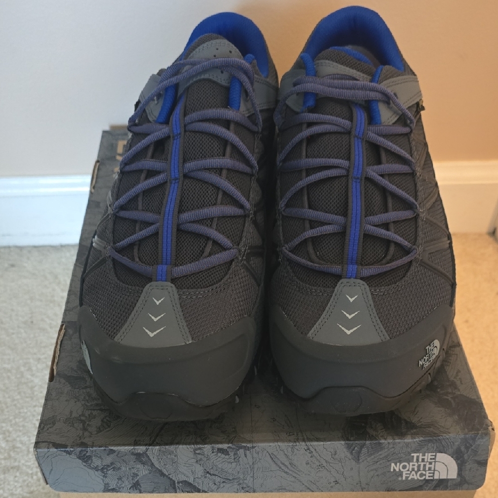 The North Face Charcoal and Navy Sneakers